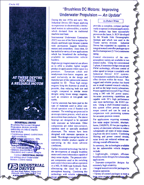 SubNotes 1988 Article